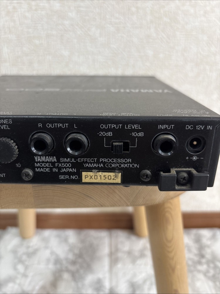 YAMAHA FX500 SIMUL-EFFECT PROCESSOR Guitar Effect TESTED JAPAN