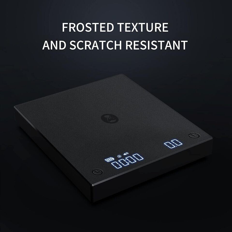 Time More Exclusive Black Mirror Basic+ Coffee Scale
