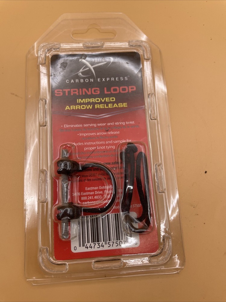 New Carbon Express String Loop Improved Arrow Release FREE SHIPPING