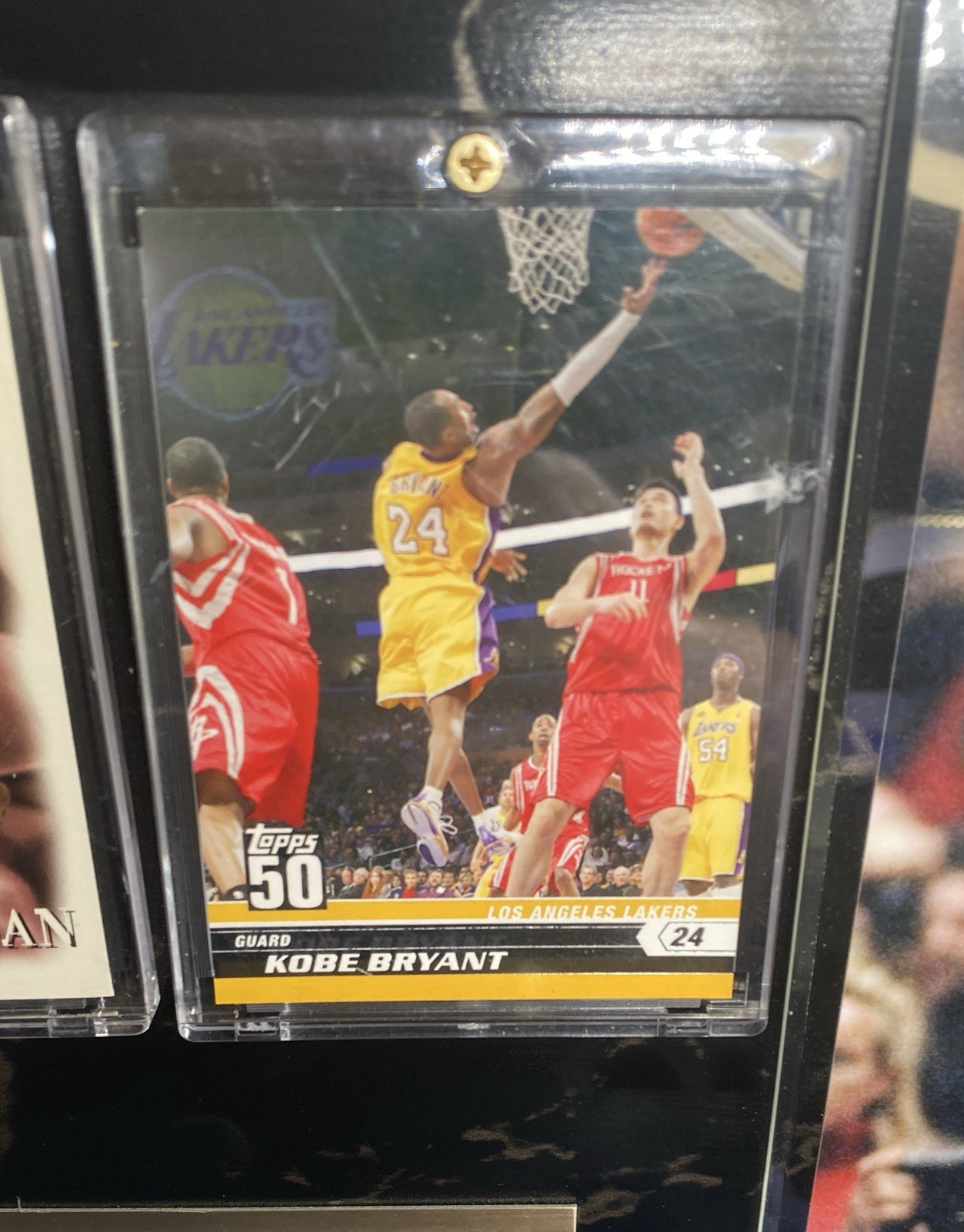 Bryant & Jordan Collector’s Plaque /w Sports Cards And Nameplate 15”x12”