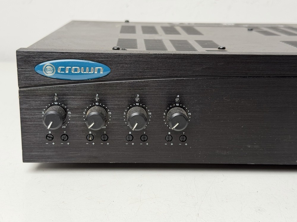 Untested - Crown Audio 1160MA 4 Input Amplifier