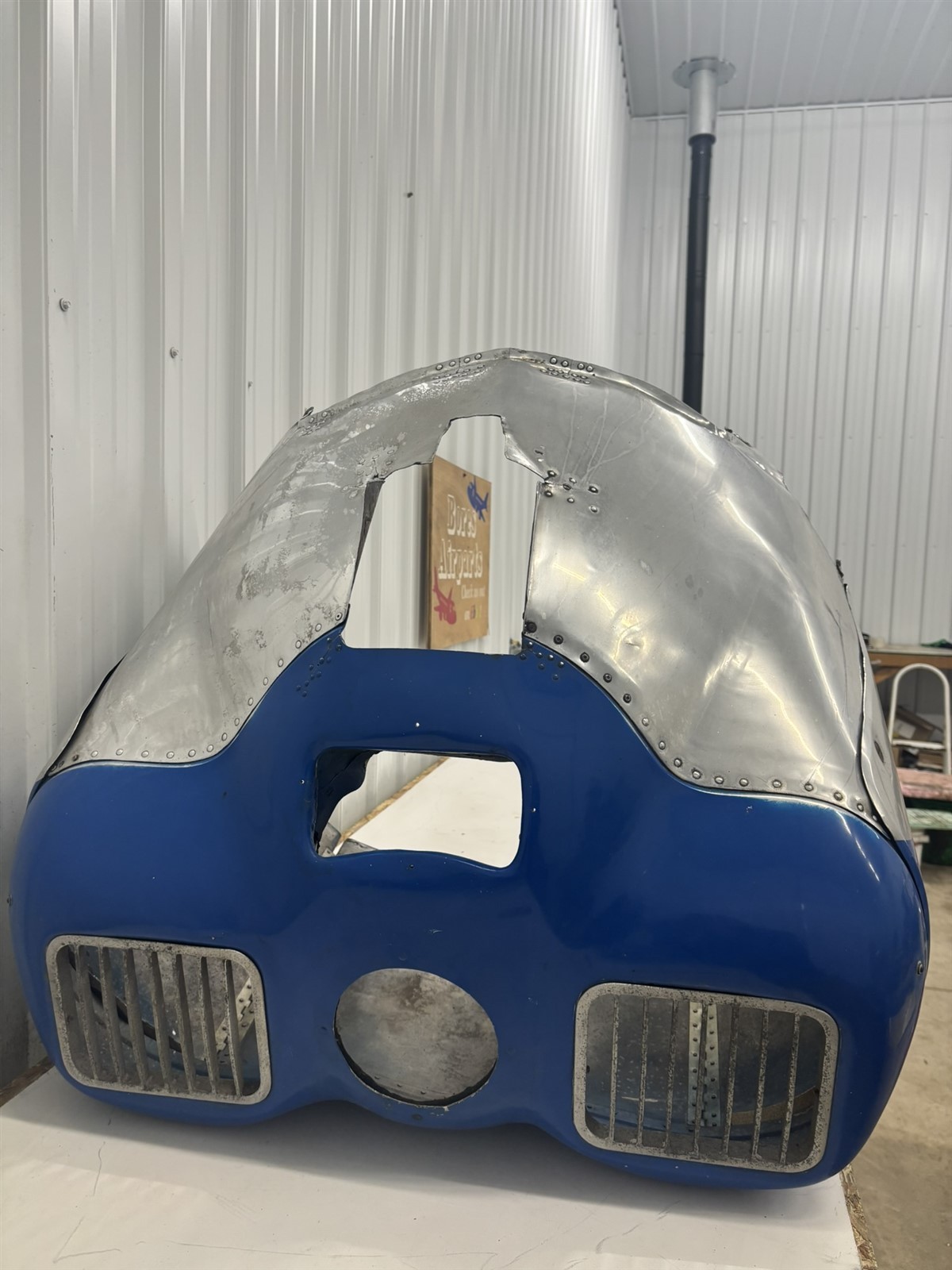 Luscombe Model 8 Cowl Cowling Fairing Upper Lower Front Assembly 086085