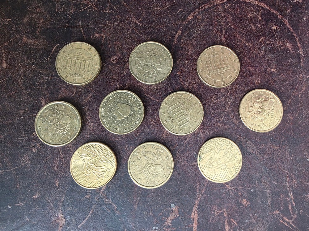 SET 10 coin x 10 euro cent