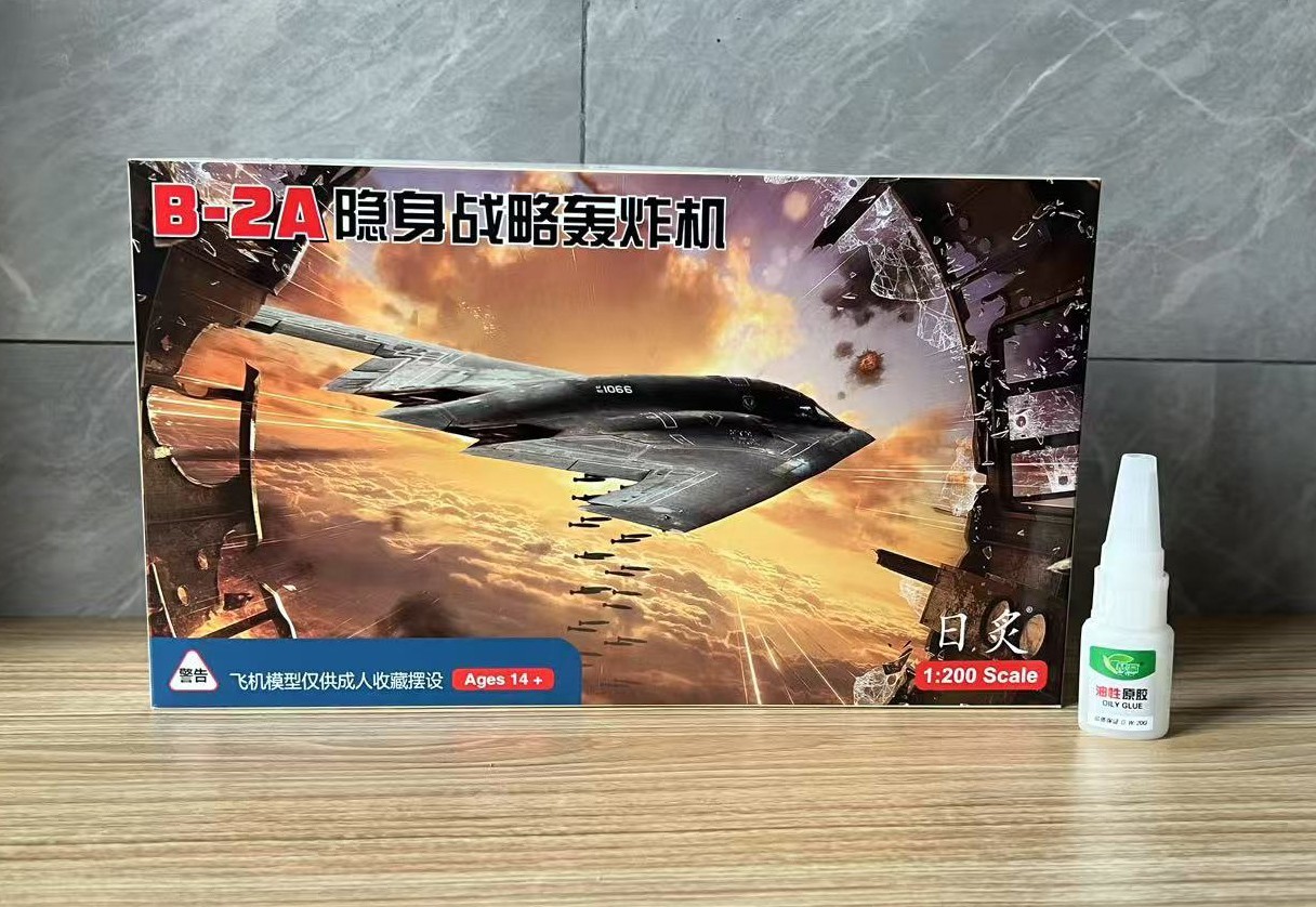 WLTK USAF B-2A America Spirit Stealth Bomber 1/200 Diecast Model Exquisite Ver