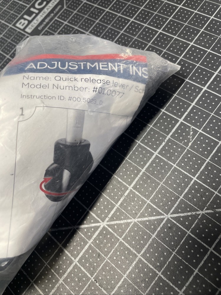 rehadapt quick.release lever model number #01.0077