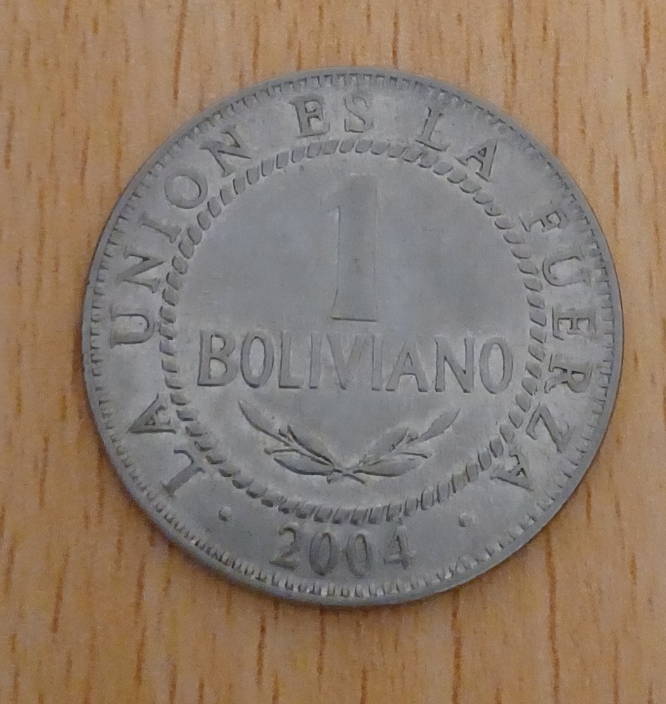 Bolivia Coins X4