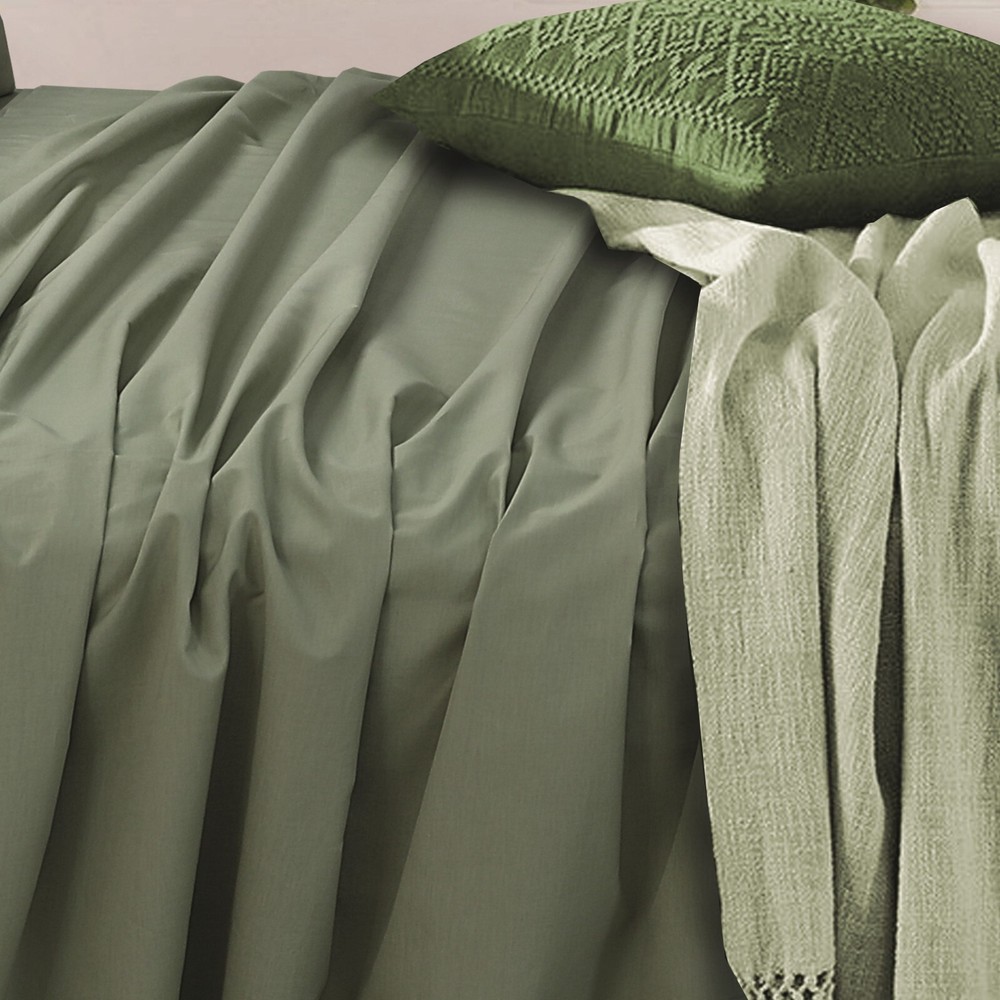 Flat Fitted Sheets Single Double King Queen King Single Super King Bed Sheet Set