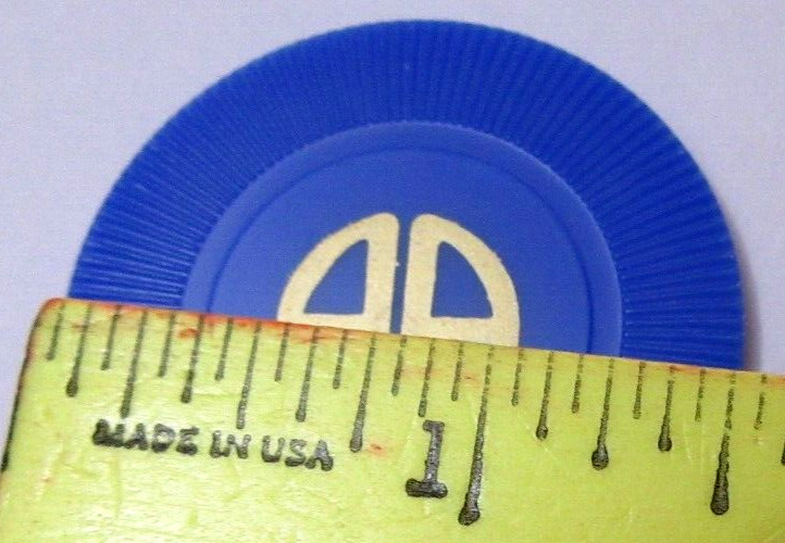 Alcoholics Anonymous Plastic AA Poker Chips Medallion Token