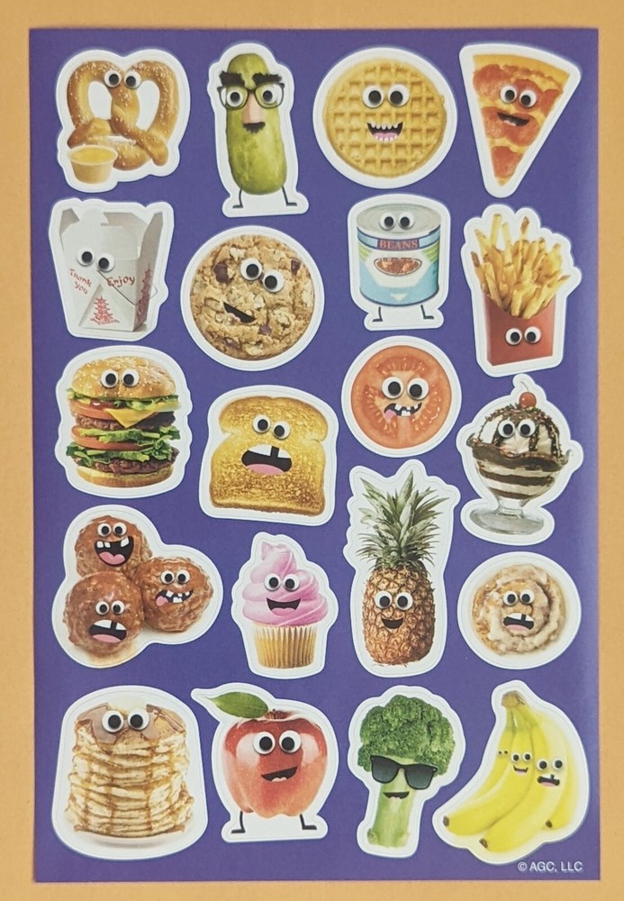Emoji Single Sticker Sheet