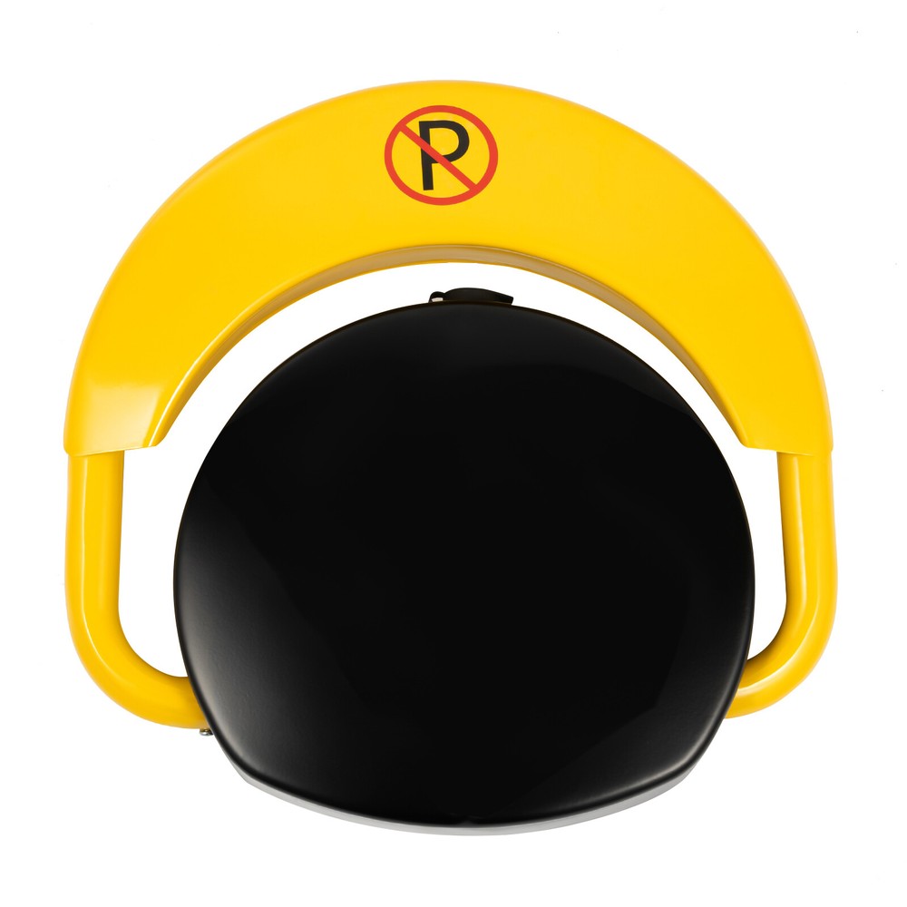 Automatic Parking Space Lock Remote Control Yellow Parking Barrier Waterproof