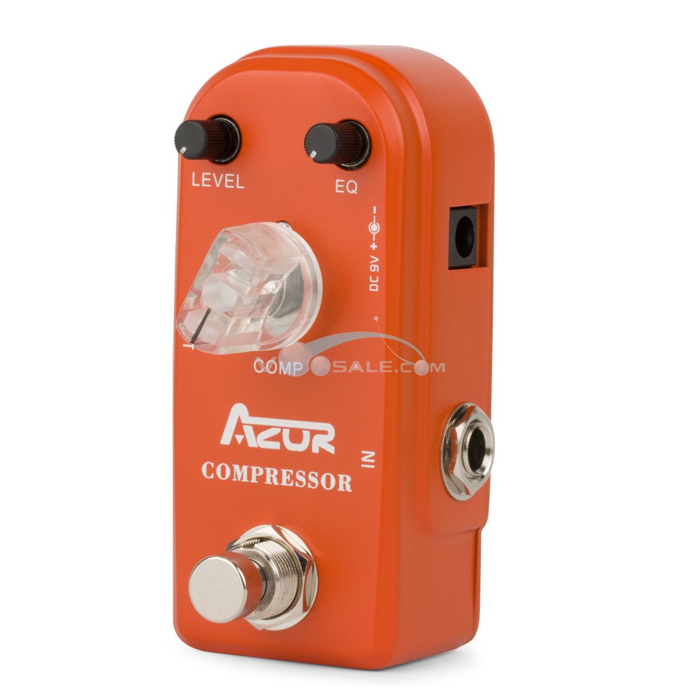 AZOR Compressor Guitar Pedal AP-305 Micro Effects Pedals Guitar Accessories 9V