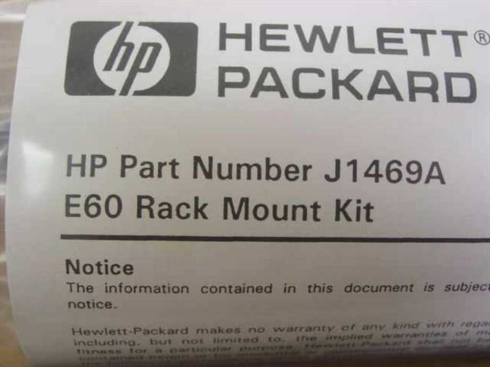 Hewlett Packard Rack Mount Kit for E60 E800 Servers J1469A