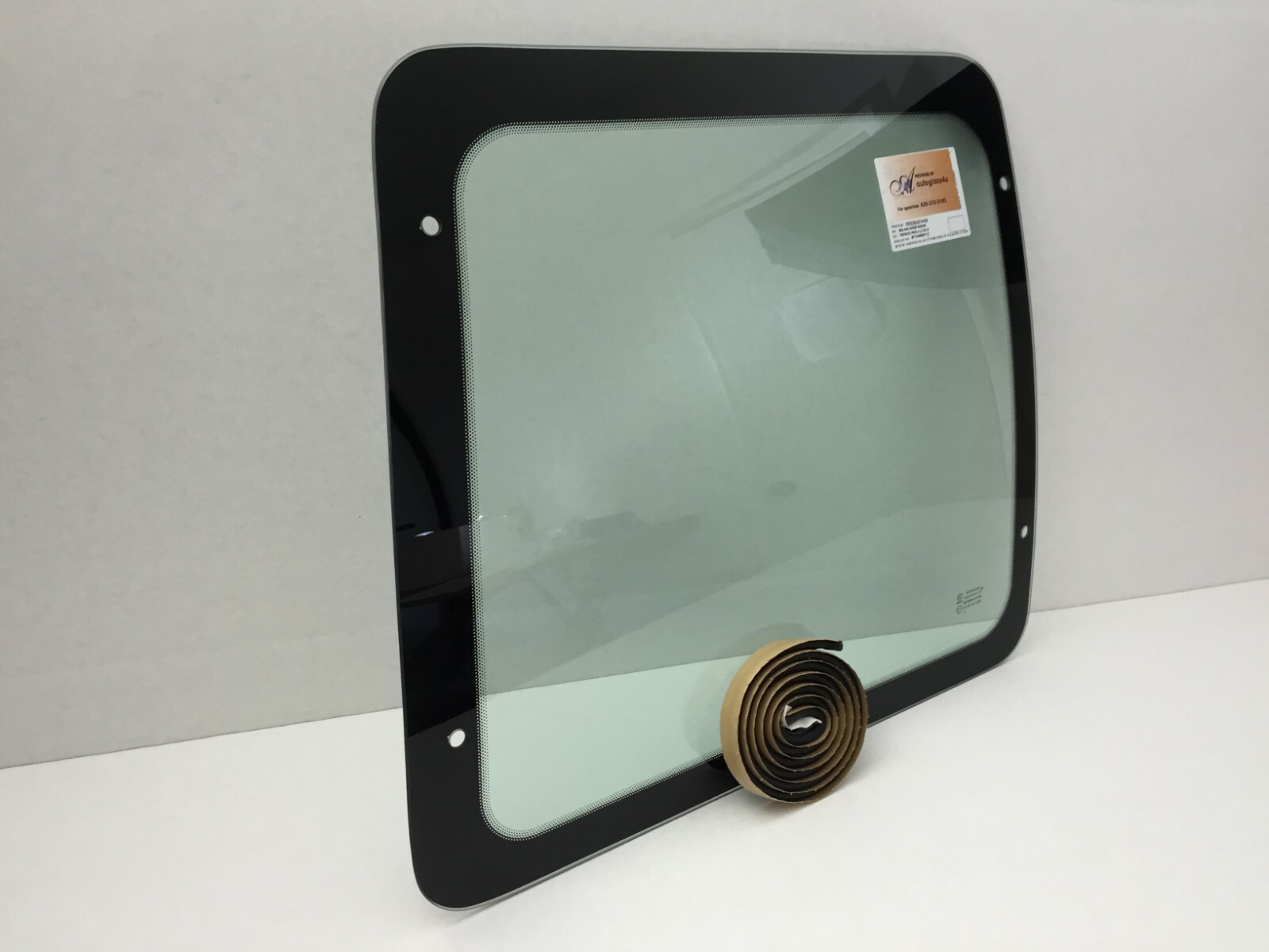 Fit 92-16 Ford Econoline Driver Left Rear Back Window Glass Stationary Clear