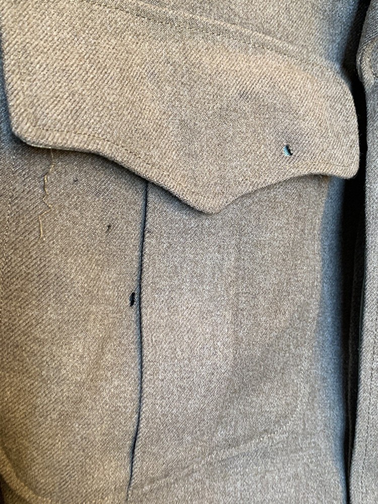 WW2 ORIGINAL 69th INFANTRY DIVISION ARMY GREEN WOOL UNIFORM (EBY)