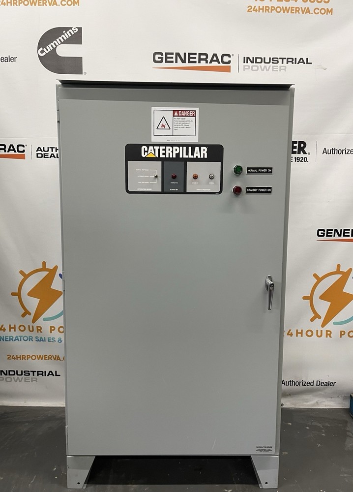 800 Amp Caterpillar Automatic Transfer Switch - 277/480v 3 Phase 4-Pole