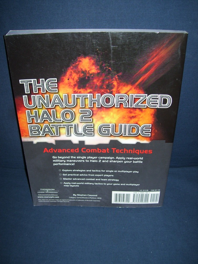 The Unauthorized Halo 2 Battle Guide Advanced Combat Techniques Used Softcover