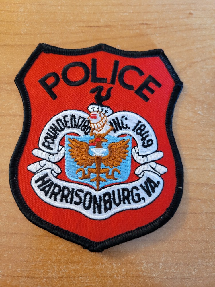 Harrisonburg VA Police Patch