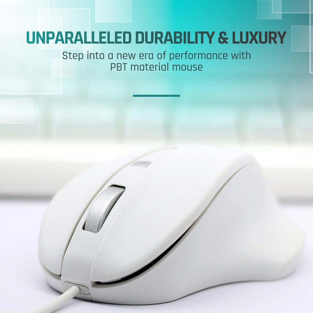 Matias USB-C PBT Mouse White