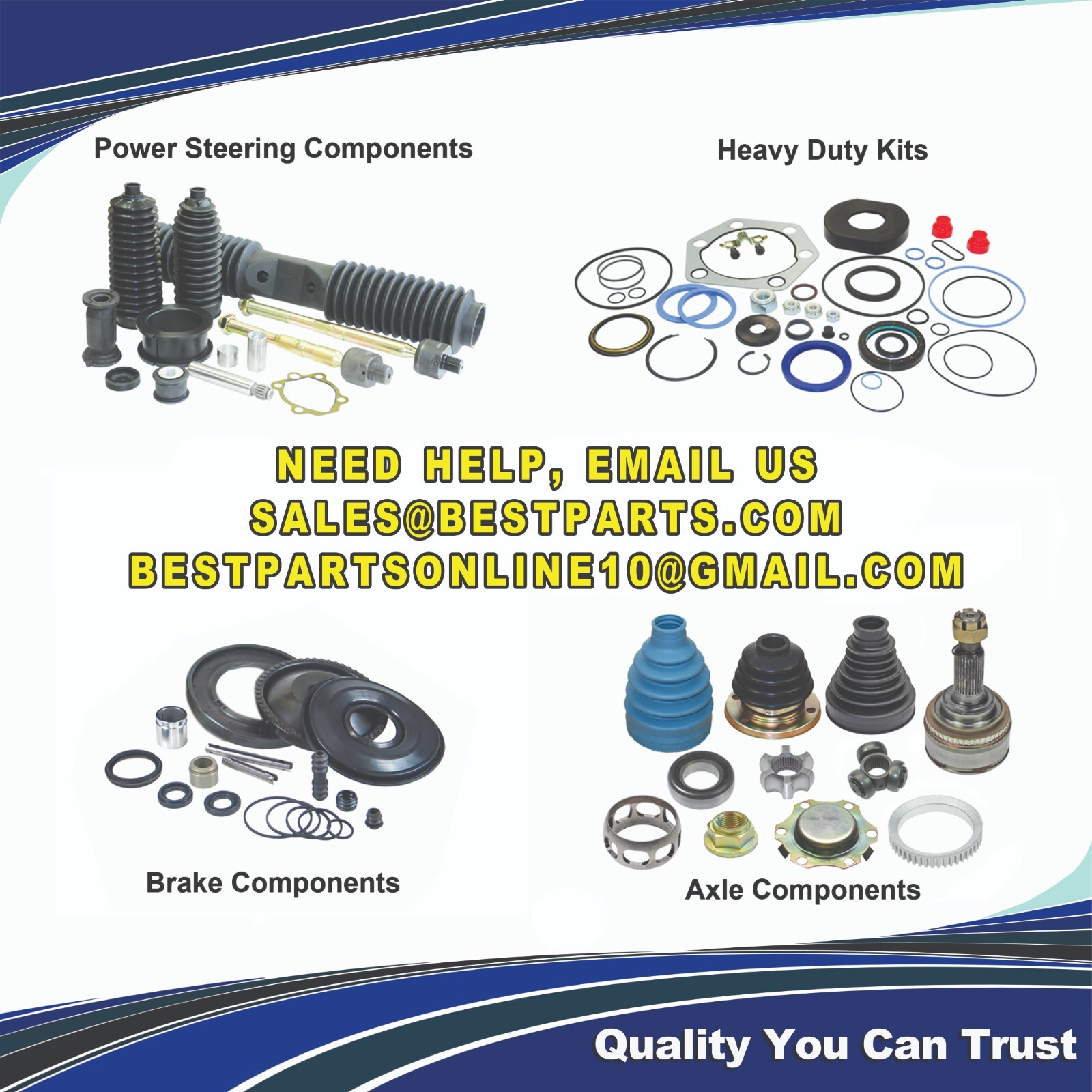 Heavy Duty Gear Repair Seal Kit for SHEPPARD HD94 5545561 2591854C91