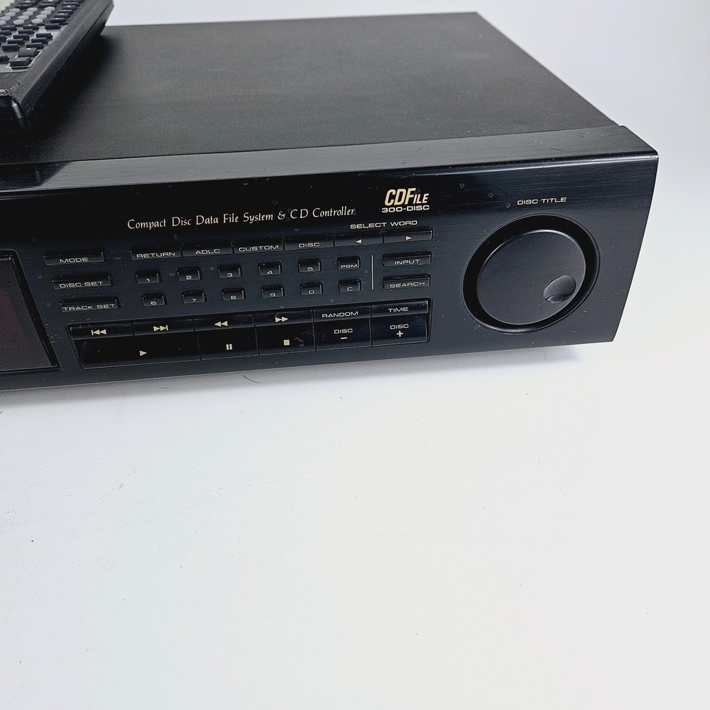 Pioneer PD-AP1 Compact Disc File System CD Controller w/ Remote Tested & Working