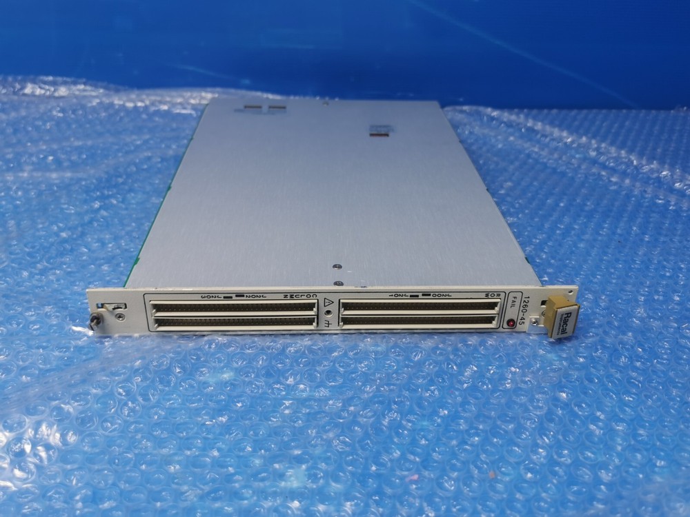 Racal Instruments 1260-45A High Density, Switch Matrix VXI Module Used