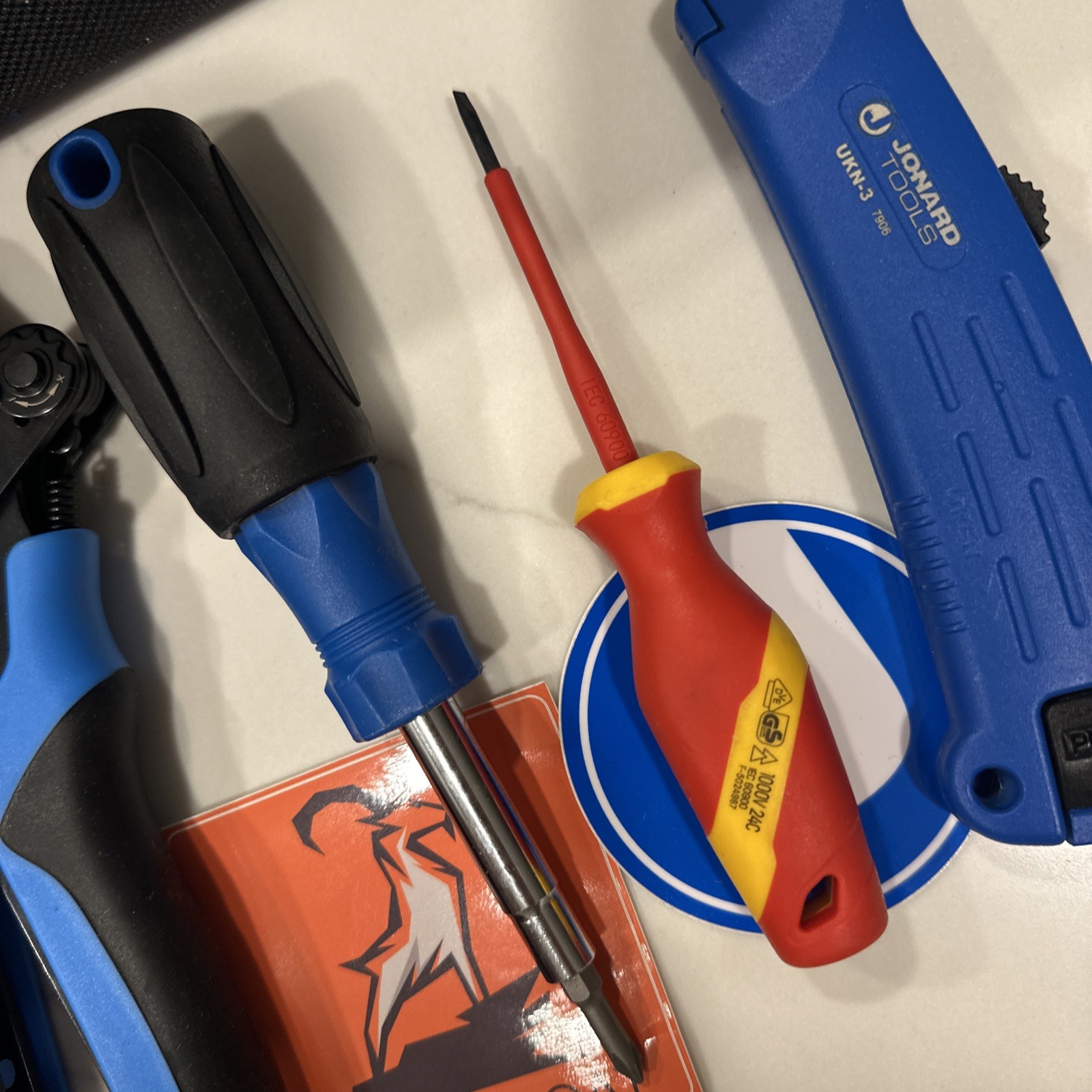 Jonard TK-96 Solar Technician Tool Kit 6 Piece Set - New