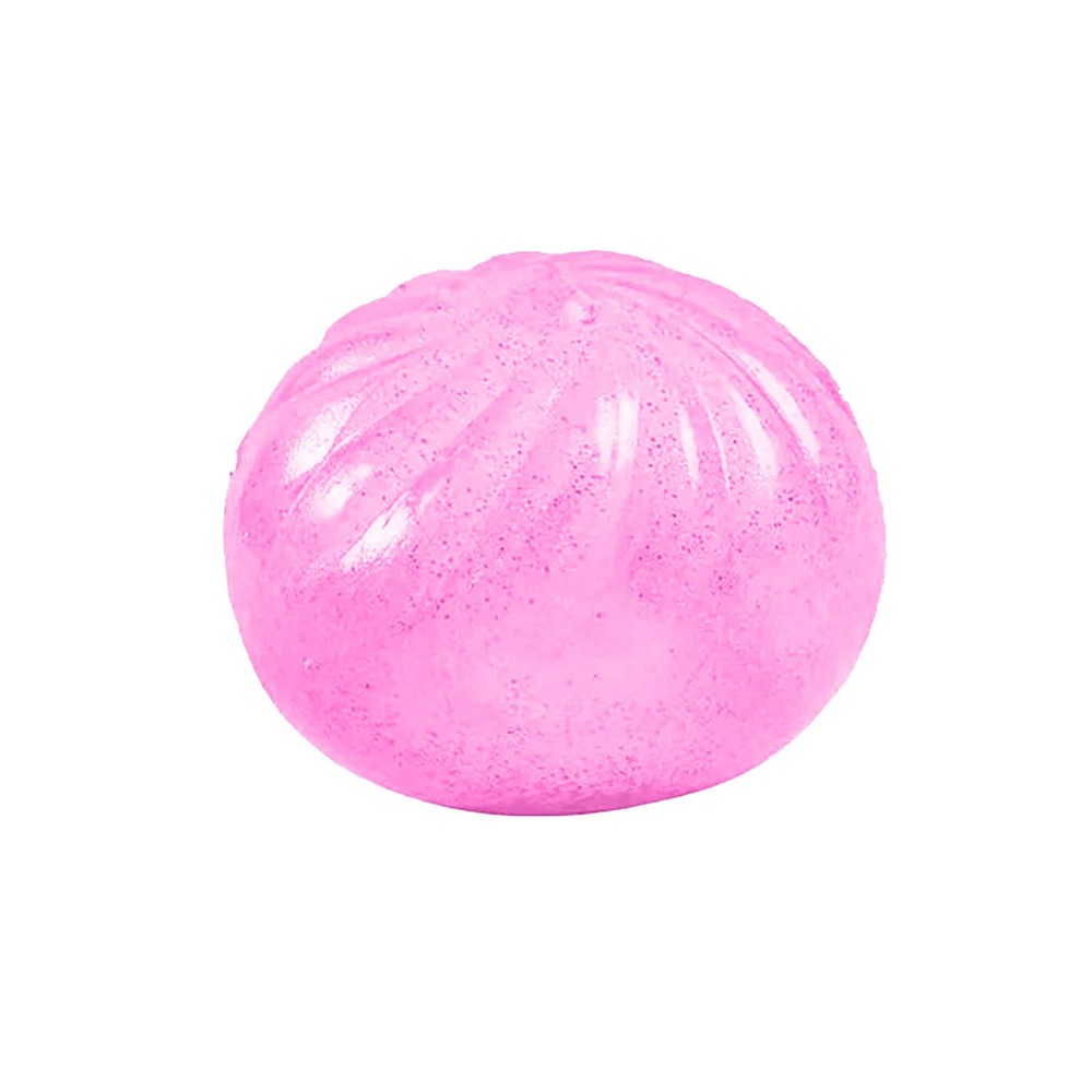 2Pcs Glitter Dumpling Squishy Dumpling Squeeze Sensory Stress Relief Toy(Random)