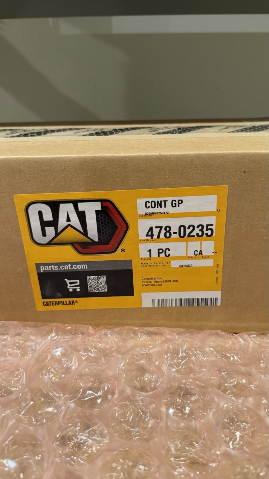CAT 478-0235 COMMUNICATION ADAPTER (NEW FACTORY SEALED MFD 2025) GENUINE OEM NEW