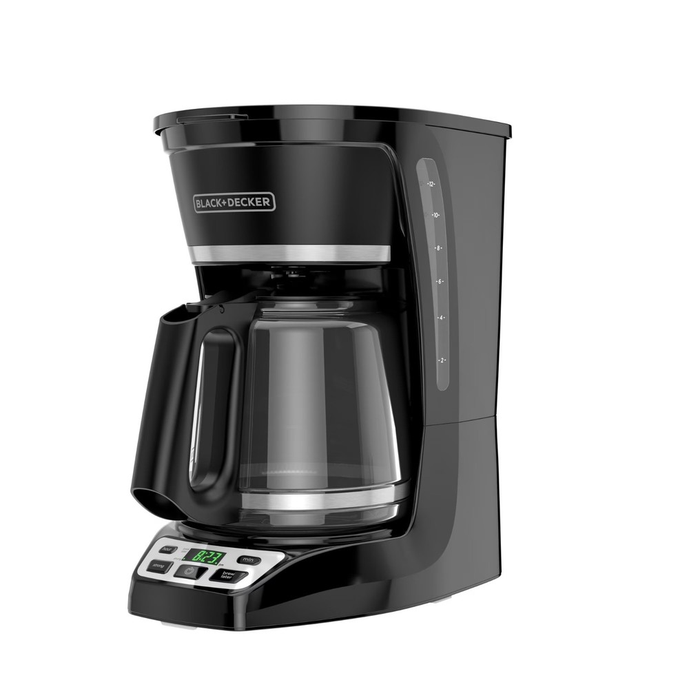 BLACK+DECKER Programmable 12-Cup Drip Coffee Maker Convenient..