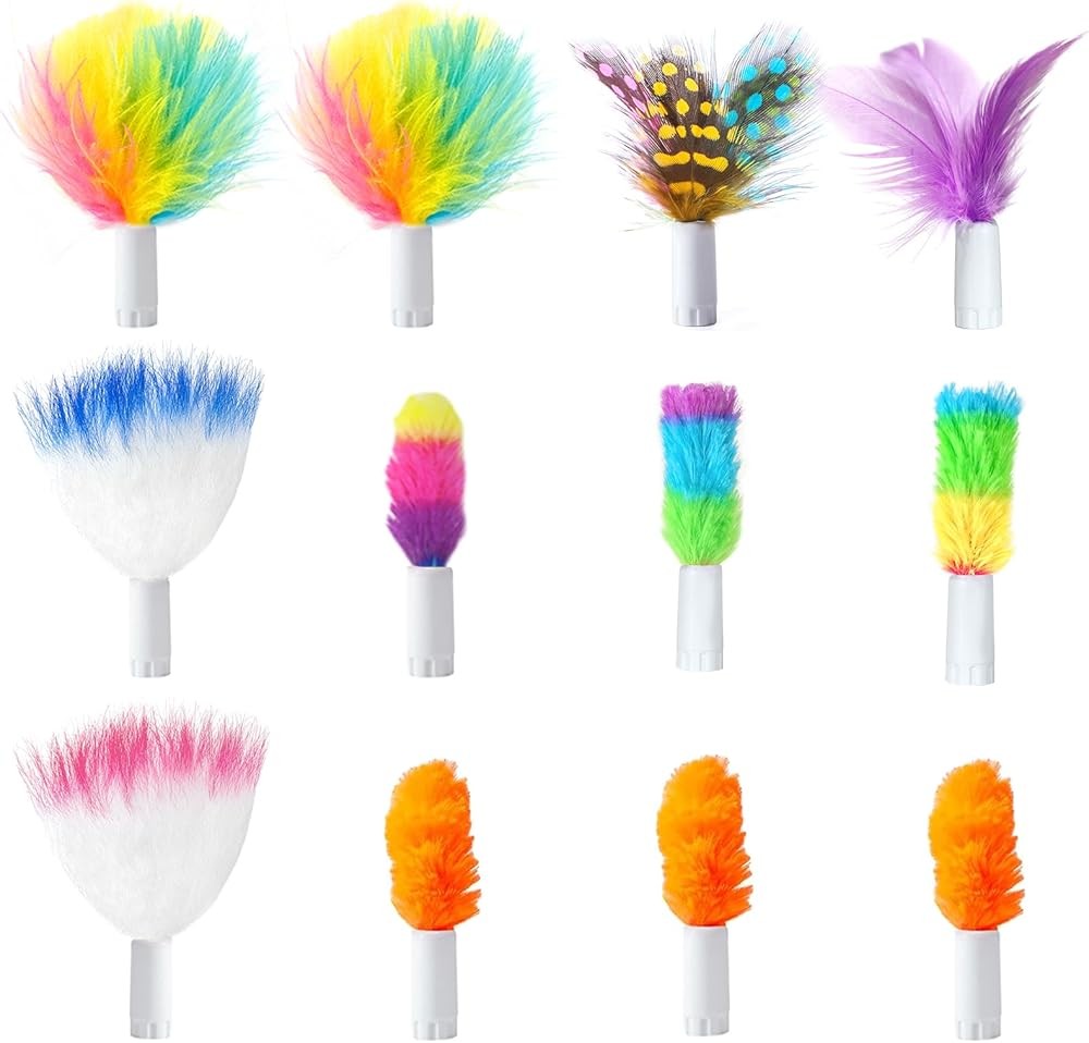 Feathers Replacement ONLY Interactive Cat Toys