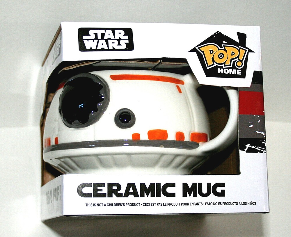 POP! Star Wars BB-8 Droid Ceramic Coffee Mug Cup Box New 2016