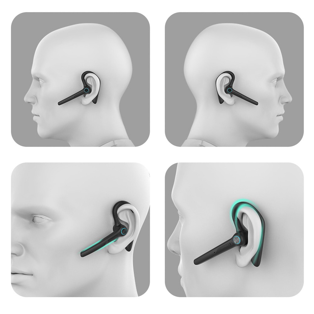 G3 Wireless Mic Bluetooth Earpiece Built-in Dual Microphone Noise Reduction