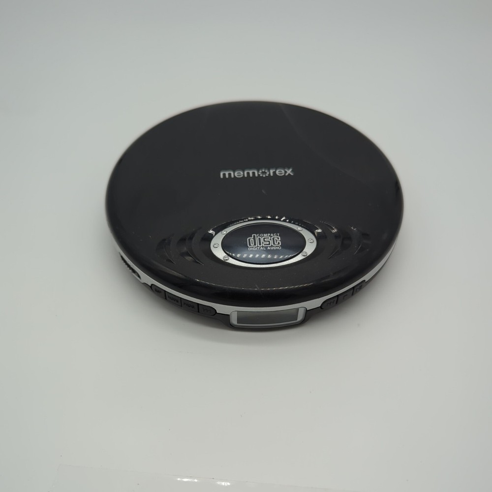 Memorex MD6451BLK Portable CD player W/ Anti-Skip Buffer - Tested Working