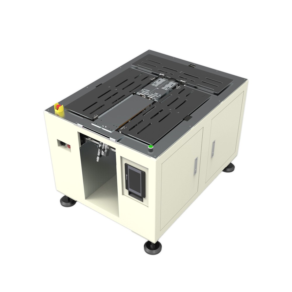 US Clothes Folding Stacking Bagging Folding Packaging Machine
