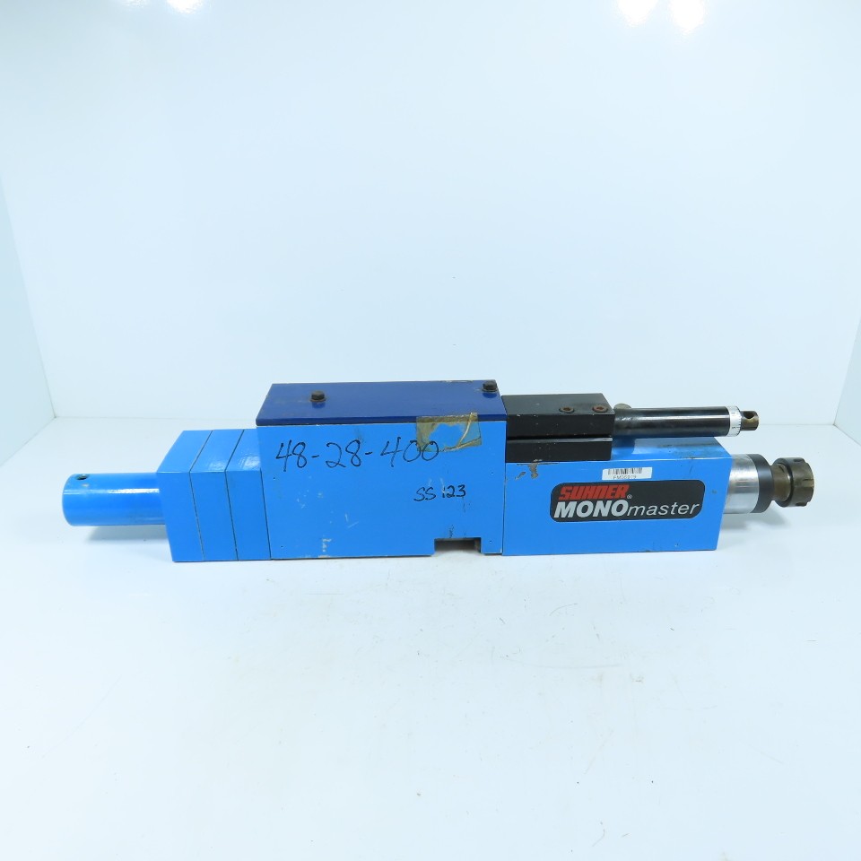 Suhner MONOmaster Pneumatic Drilling Unit Quill Feed Spindle Head