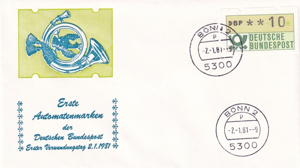 ⭐ 1981 Bonn Germany - First Day cover FDC - Ersttagsbrief ⭐ E465