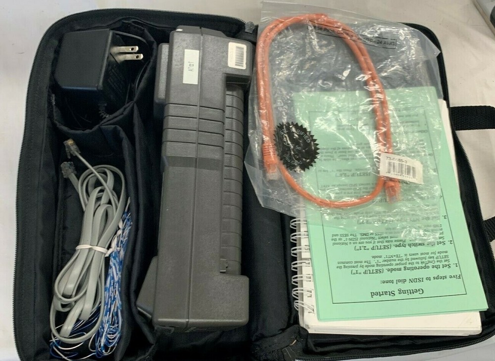 Tektronix CT100 CrafTEK Subscriber Loop Test Set w/case nice