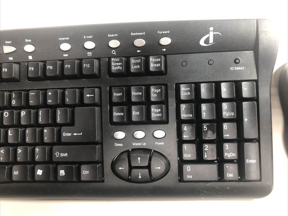 I-Concepts Deluxe Wireless Desktop Duo Keyboard & Mouse.