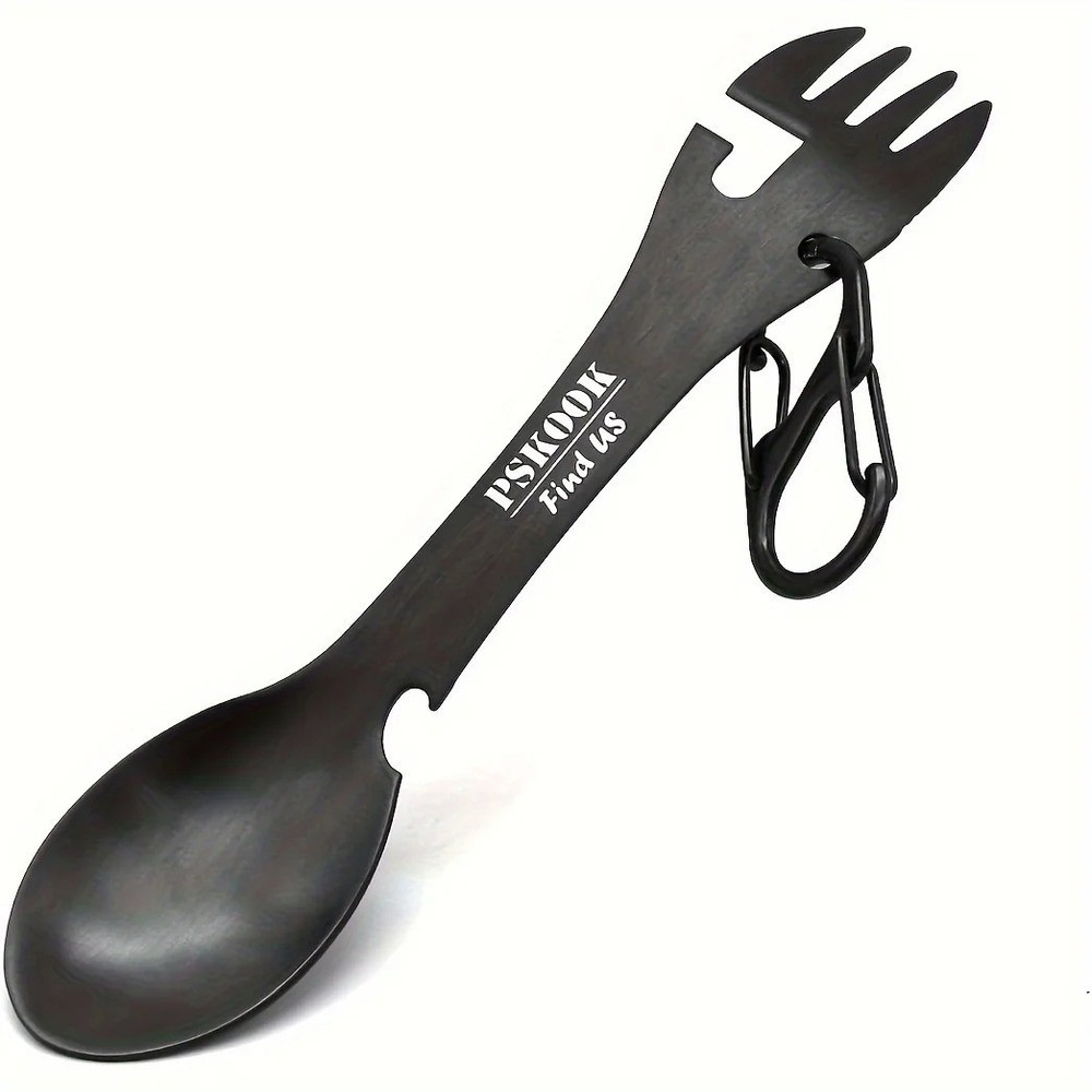 Outdoor Survival Tools 5 in 1 Camping Multi-functional EDC Kit Practical Fork
