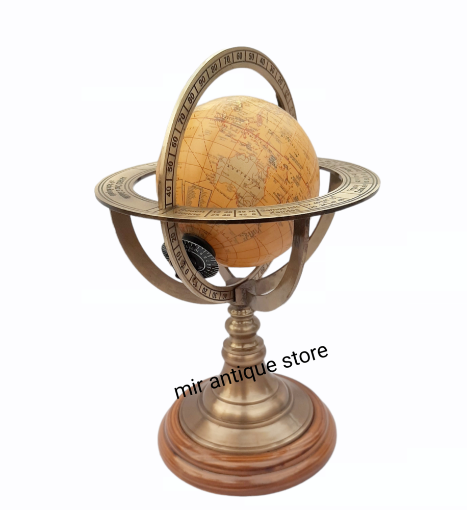8'' Nautical World Map Globe beautiful ~Table Top Decorative Globe Best For Gift