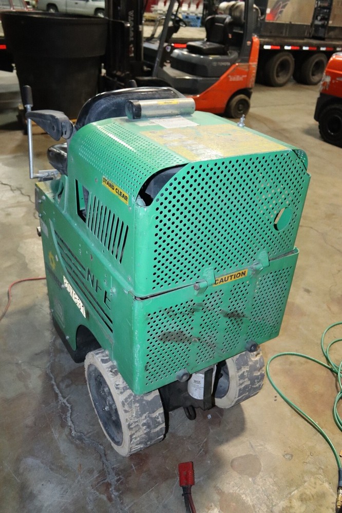 NATIONAL 5700 RIDE ON FLOOR SCRAPER WORKING
