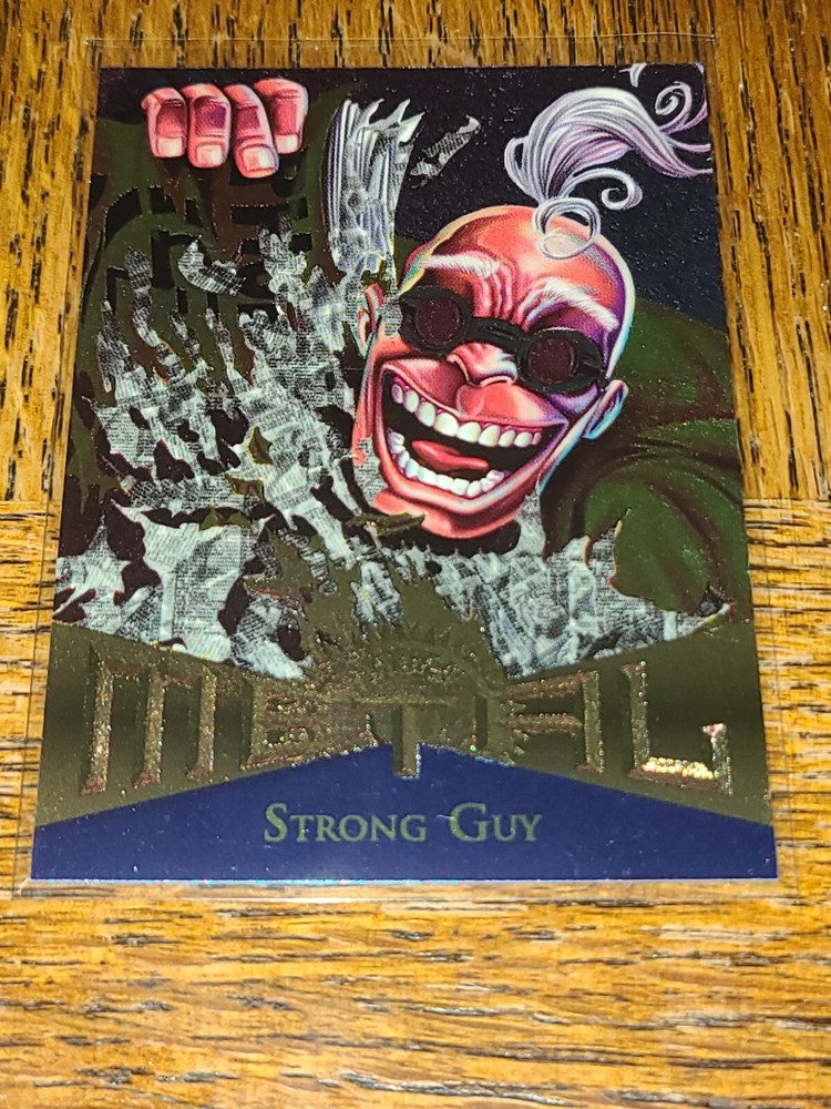 MARVEL COMICS STRONG GUY 1995 FLEER METAL #120
