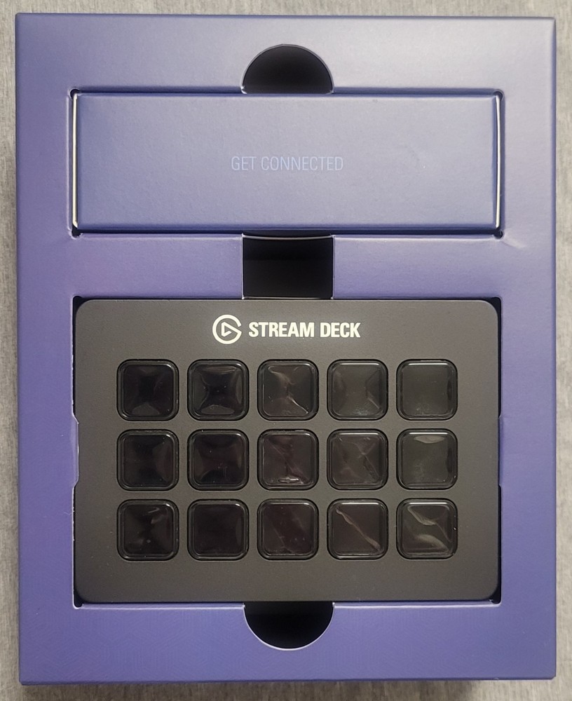 Elgato Stream Deck Live Content Creation Controller - Black, 15 Keys