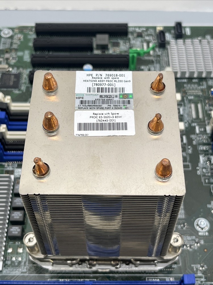 HP Motherboard ML350 Gen 9 Server 743996-004 w/ CPU