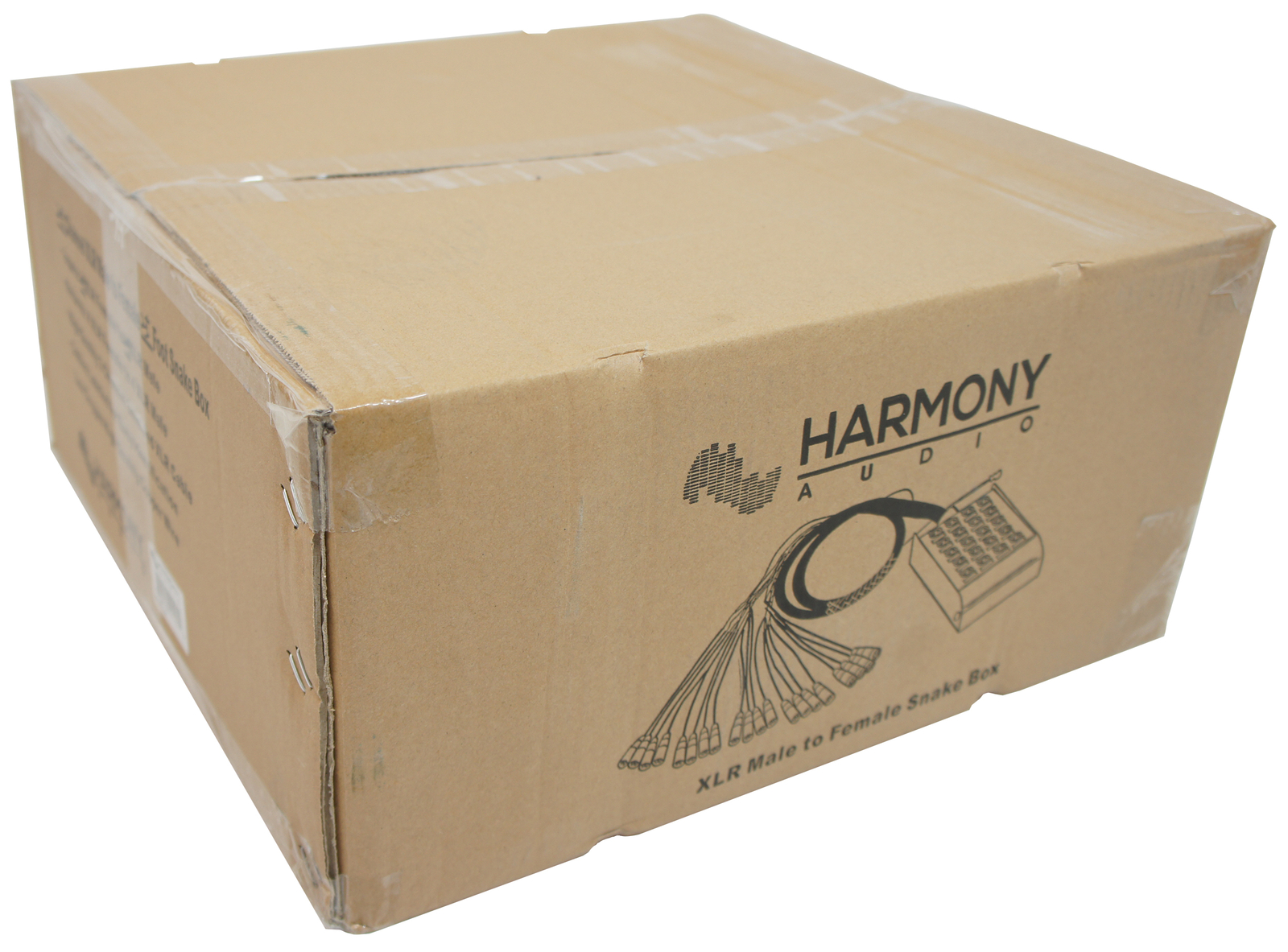 Harmony Audio HA-SB1650 XLR Snake Cable 16 Channel - 50 Feet (12 Send 4 Returns)