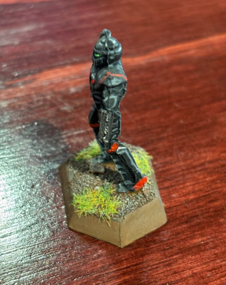 Battletech Painted Plastic Miniature "Hermes II" Wolf's Dragoons Based