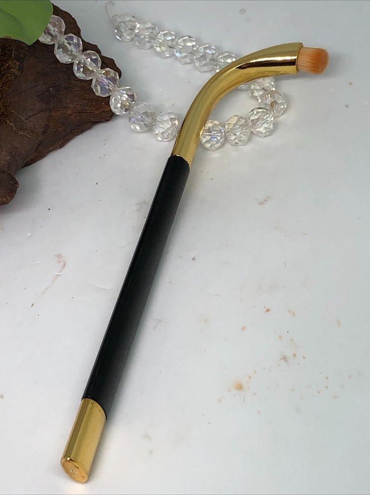 Fluenta Collection Circle # 1R Brush - Black & Gold - New