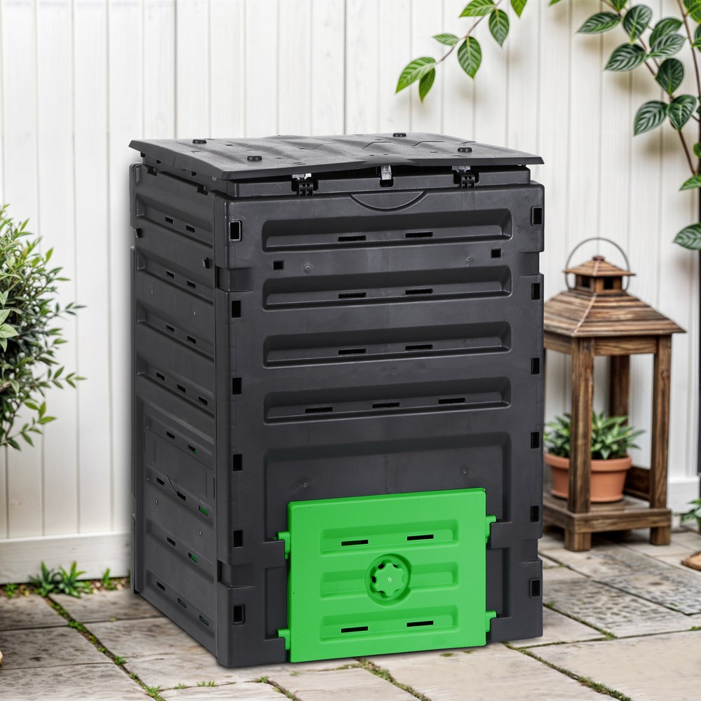 F2C Compost Bin from BPA Free Material 120Gal Large Compost Bin Compost Box