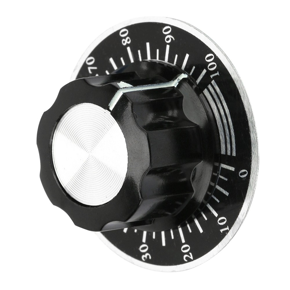 5 Knurled Potentiometer Knobs Durable Volume Control Cap DIY Accessories Premium