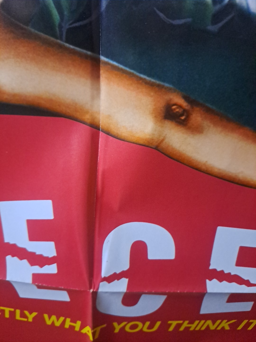 PIECES ORIGINAL 27x41 MOVIE POSTER HORROR 1983 FOLDED